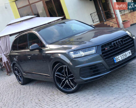 Серый Ауди SQ7, объемом двигателя 3.96 л и пробегом 103 тыс. км за 62000 $, фото 21 на Automoto.ua