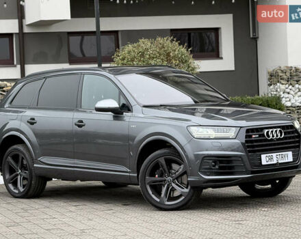 Сірий Ауді SQ7, об'ємом двигуна 4 л та пробігом 148 тис. км за 46999 $, фото 22 на Automoto.ua