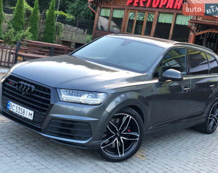 Серый Ауди SQ7, объемом двигателя 3.96 л и пробегом 103 тыс. км за 62000 $, фото 68 на Automoto.ua