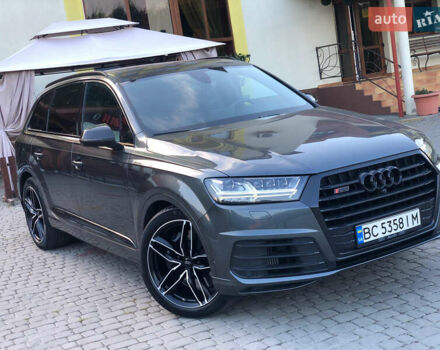 Серый Ауди SQ7, объемом двигателя 3.96 л и пробегом 103 тыс. км за 62000 $, фото 19 на Automoto.ua