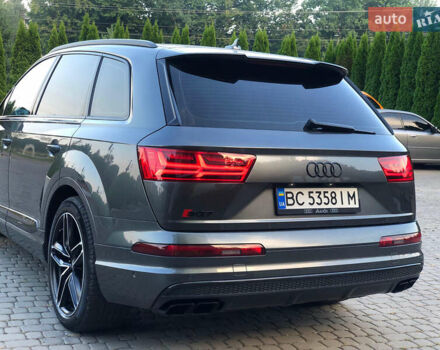 Серый Ауди SQ7, объемом двигателя 3.96 л и пробегом 103 тыс. км за 62000 $, фото 48 на Automoto.ua