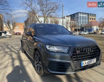 Серый Ауди SQ7, объемом двигателя 3.96 л и пробегом 138 тыс. км за 61000 $, фото 14 на Automoto.ua
