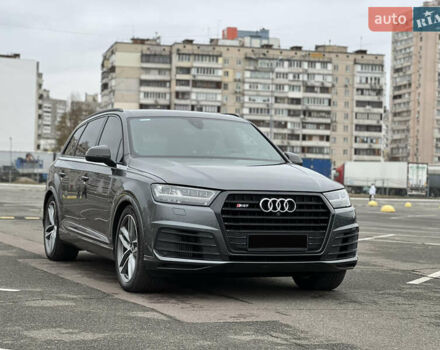 Серый Ауди SQ7, объемом двигателя 3.96 л и пробегом 232 тыс. км за 46000 $, фото 10 на Automoto.ua