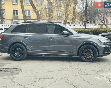 Серый Ауди SQ7, объемом двигателя 4 л и пробегом 111 тыс. км за 64000 $, фото 14 на Automoto.ua