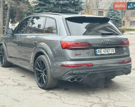 Серый Ауди SQ7, объемом двигателя 4 л и пробегом 111 тыс. км за 64000 $, фото 12 на Automoto.ua