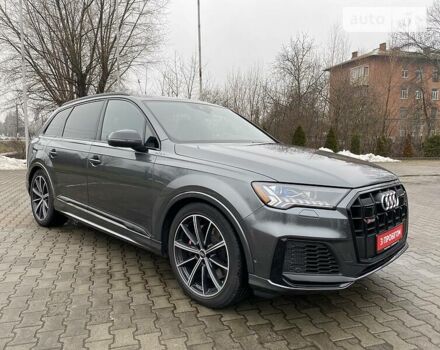 Сірий Ауді SQ7, об'ємом двигуна 4 л та пробігом 18 тис. км за 99900 $, фото 7 на Automoto.ua