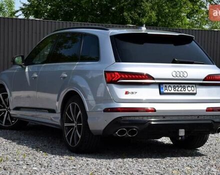 Серый Ауди SQ7, объемом двигателя 4 л и пробегом 87 тыс. км за 66000 $, фото 10 на Automoto.ua