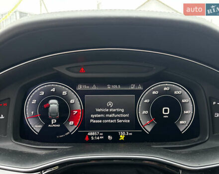 Серый Ауди SQ7, объемом двигателя 4 л и пробегом 78 тыс. км за 42000 $, фото 16 на Automoto.ua