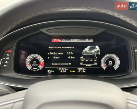 Серый Ауди SQ7, объемом двигателя 4 л и пробегом 114 тыс. км за 64900 $, фото 10 на Automoto.ua