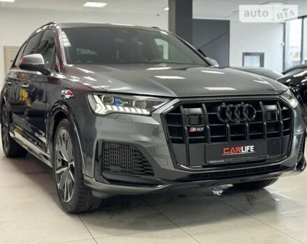 Сірий Ауді SQ7, об'ємом двигуна 4 л та пробігом 74 тис. км за 85500 $, фото 14 на Automoto.ua