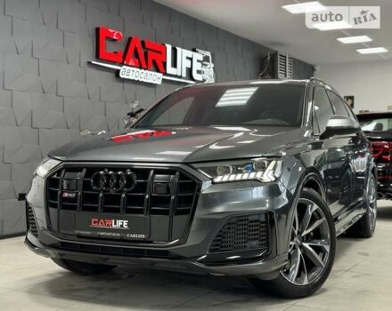 Сірий Ауді SQ7, об'ємом двигуна 4 л та пробігом 74 тис. км за 85500 $, фото 1 на Automoto.ua