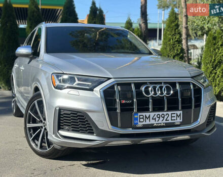 Серый Ауди SQ7, объемом двигателя 4 л и пробегом 55 тыс. км за 72000 $, фото 5 на Automoto.ua
