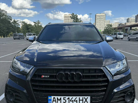Серый Ауди SQ7, объемом двигателя 3.96 л и пробегом 173 тыс. км за 49999 $, фото 1 на Automoto.ua