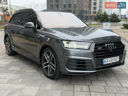 Сірий Ауді SQ7, об'ємом двигуна 4 л та пробігом 147 тис. км за 51999 $, фото 1 на Automoto.ua