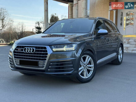 Ауди SQ7 2018 в Тернополе на Automoto.ua Серый Ауди SQ7, объемом двигателя 3.96 л и пробегом 161 тыс. км за 45900 $, фото 1 на Automoto.ua