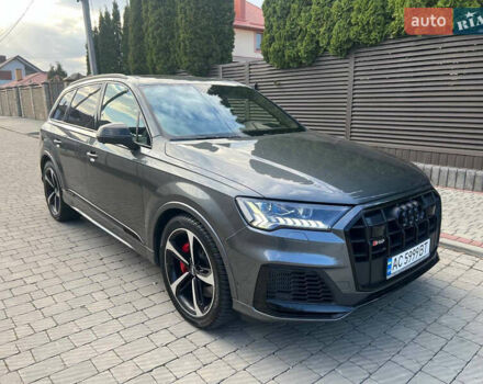 Сірий Ауді SQ7, об'ємом двигуна 3.96 л та пробігом 218 тис. км за 72800 $, фото 1 на Automoto.ua