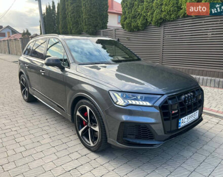 Серый Ауди SQ7, объемом двигателя 3.96 л и пробегом 252 тыс. км за 58800 $, фото 1 на Automoto.ua