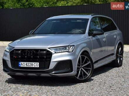 Ауди SQ7 2020 в Дрогобыче на Automoto.ua Серый Ауди SQ7, объемом двигателя 4 л и пробегом 87 тыс. км за 66000 $, фото 1 на Automoto.ua