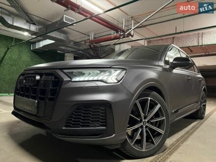 Сірий Ауді SQ7, об'ємом двигуна 4 л та пробігом 90 тис. км за 63500 $, фото 1 на Automoto.ua