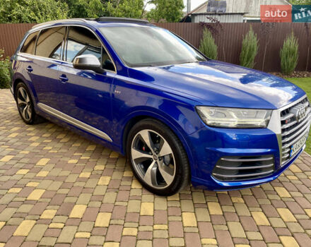 Синій Ауді SQ7, об'ємом двигуна 3.96 л та пробігом 219 тис. км за 39500 $, фото 6 на Automoto.ua