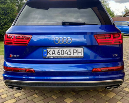 Синій Ауді SQ7, об'ємом двигуна 3.96 л та пробігом 219 тис. км за 39500 $, фото 9 на Automoto.ua