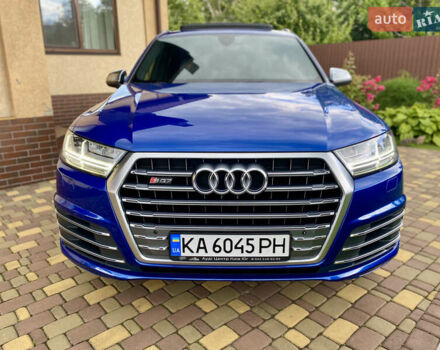 Синій Ауді SQ7, об'ємом двигуна 3.96 л та пробігом 219 тис. км за 39500 $, фото 7 на Automoto.ua