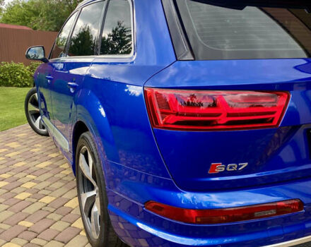 Синій Ауді SQ7, об'ємом двигуна 3.96 л та пробігом 219 тис. км за 39500 $, фото 12 на Automoto.ua