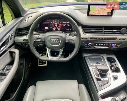 Синій Ауді SQ7, об'ємом двигуна 3.96 л та пробігом 219 тис. км за 39500 $, фото 14 на Automoto.ua