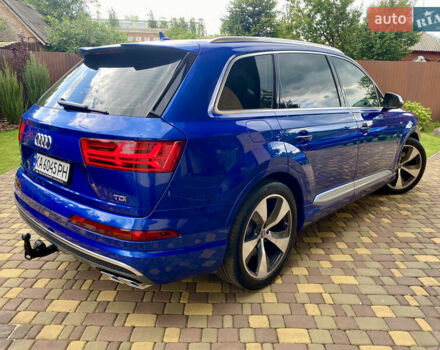 Синій Ауді SQ7, об'ємом двигуна 3.96 л та пробігом 219 тис. км за 39500 $, фото 1 на Automoto.ua