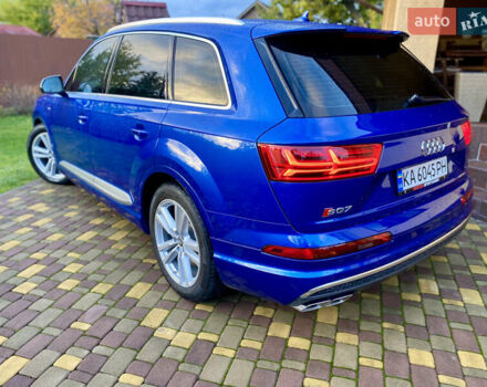 Синий Ауди SQ7, объемом двигателя 3.96 л и пробегом 220 тыс. км за 38000 $, фото 3 на Automoto.ua