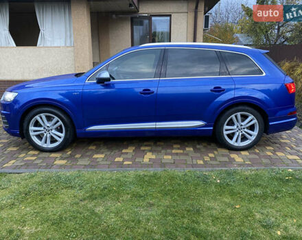 Синий Ауди SQ7, объемом двигателя 3.96 л и пробегом 220 тыс. км за 38000 $, фото 11 на Automoto.ua