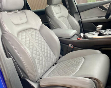 Синій Ауді SQ7, об'ємом двигуна 3.96 л та пробігом 219 тис. км за 39500 $, фото 25 на Automoto.ua