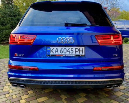 Синий Ауди SQ7, объемом двигателя 3.96 л и пробегом 220 тыс. км за 38000 $, фото 5 на Automoto.ua