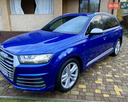 Синий Ауди SQ7, объемом двигателя 3.96 л и пробегом 220 тыс. км за 38000 $, фото 7 на Automoto.ua