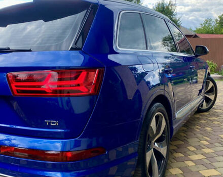 Синій Ауді SQ7, об'ємом двигуна 3.96 л та пробігом 219 тис. км за 39500 $, фото 11 на Automoto.ua