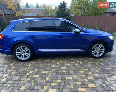 Синий Ауди SQ7, объемом двигателя 3.96 л и пробегом 220 тыс. км за 38000 $, фото 10 на Automoto.ua