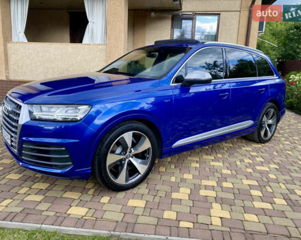 Синій Ауді SQ7, об'ємом двигуна 3.96 л та пробігом 219 тис. км за 39500 $, фото 8 на Automoto.ua