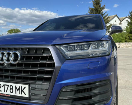 Синий Ауди SQ7, объемом двигателя 3.96 л и пробегом 162 тыс. км за 59999 $, фото 5 на Automoto.ua