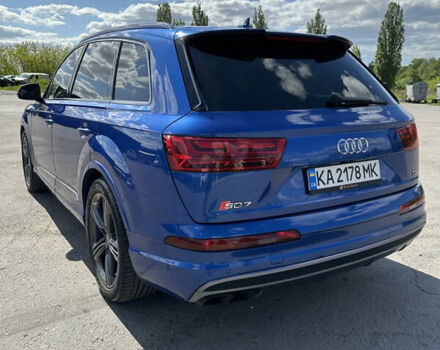 Синий Ауди SQ7, объемом двигателя 3.96 л и пробегом 162 тыс. км за 59999 $, фото 16 на Automoto.ua