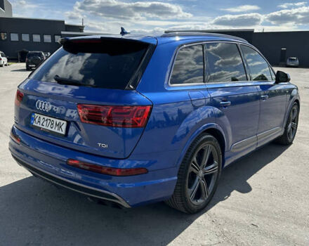 Синий Ауди SQ7, объемом двигателя 3.96 л и пробегом 162 тыс. км за 59999 $, фото 11 на Automoto.ua