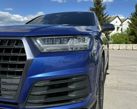 Синий Ауди SQ7, объемом двигателя 3.96 л и пробегом 162 тыс. км за 59999 $, фото 2 на Automoto.ua