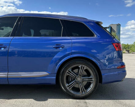 Синий Ауди SQ7, объемом двигателя 3.96 л и пробегом 162 тыс. км за 59999 $, фото 25 на Automoto.ua
