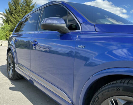 Синий Ауди SQ7, объемом двигателя 3.96 л и пробегом 162 тыс. км за 59999 $, фото 9 на Automoto.ua