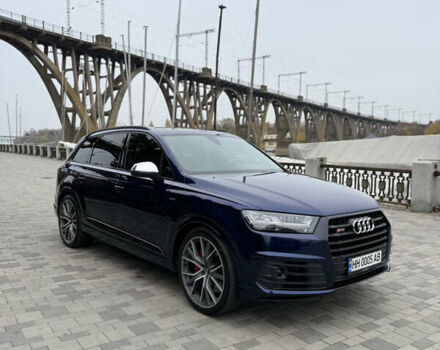 Синий Ауди SQ7, объемом двигателя 3.96 л и пробегом 128 тыс. км за 57900 $, фото 12 на Automoto.ua
