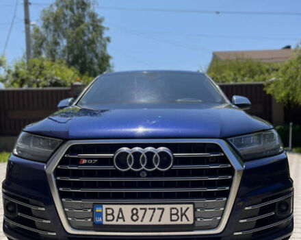 Синій Ауді SQ7, об'ємом двигуна 4 л та пробігом 129 тис. км за 70999 $, фото 8 на Automoto.ua