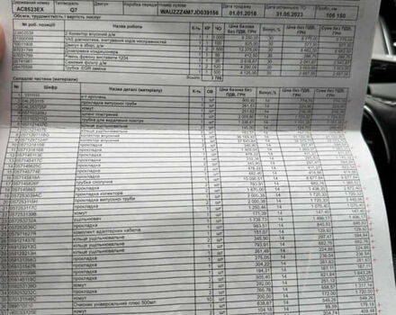Синий Ауди SQ7, объемом двигателя 3.96 л и пробегом 128 тыс. км за 57900 $, фото 46 на Automoto.ua