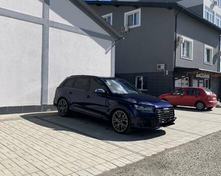 Синій Ауді SQ7, об'ємом двигуна 4 л та пробігом 140 тис. км за 68500 $, фото 3 на Automoto.ua