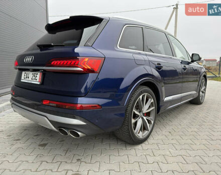 Синий Ауди SQ7, объемом двигателя 4 л и пробегом 185 тыс. км за 74999 $, фото 9 на Automoto.ua
