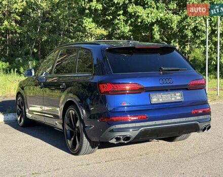 Синій Ауді SQ7, об'ємом двигуна 4 л та пробігом 136 тис. км за 77000 $, фото 15 на Automoto.ua