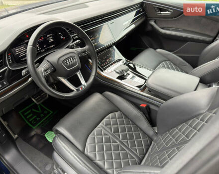 Синий Ауди SQ7, объемом двигателя 4 л и пробегом 185 тыс. км за 74999 $, фото 25 на Automoto.ua